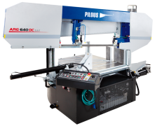 ARG 640 DCT S.A.F. - напівавтоматичний двоколонний стрічковопильний верстат